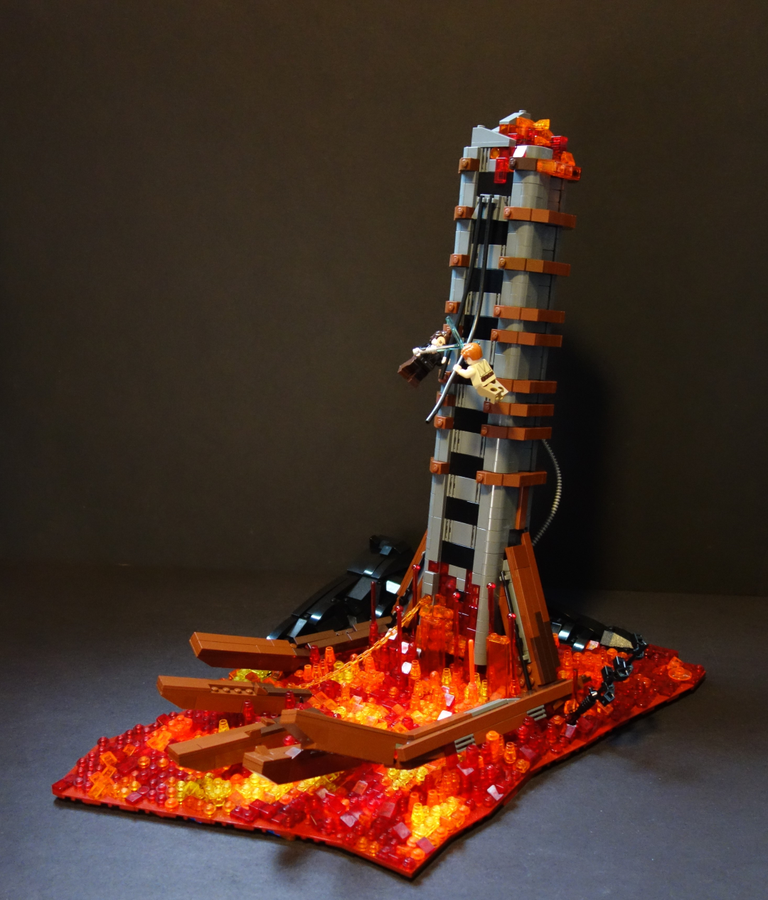 Lego mustafar clearance