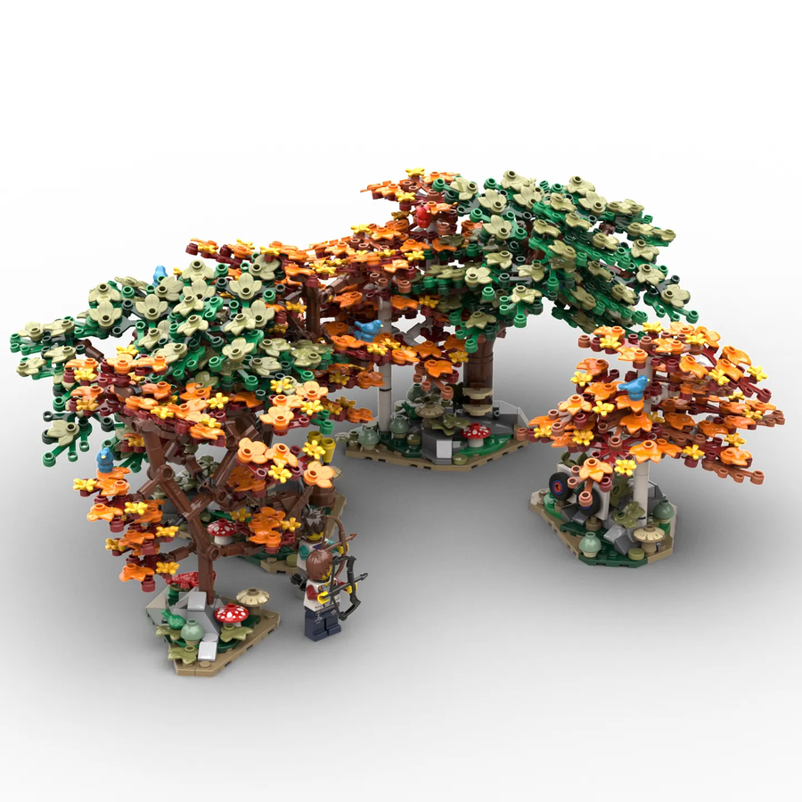 Lego discount forest trees