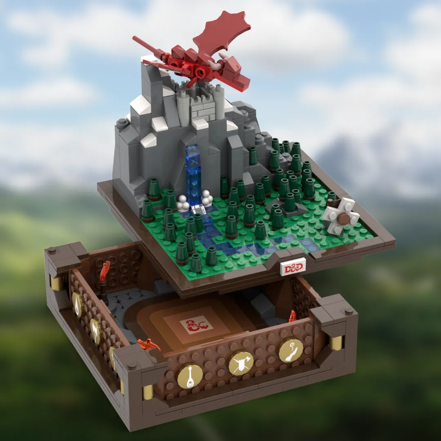 Lego d&d miniatures hotsell