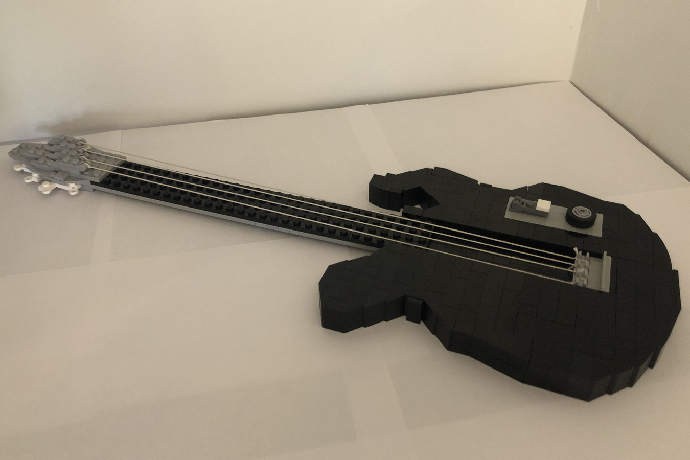 Lego store bass guitar