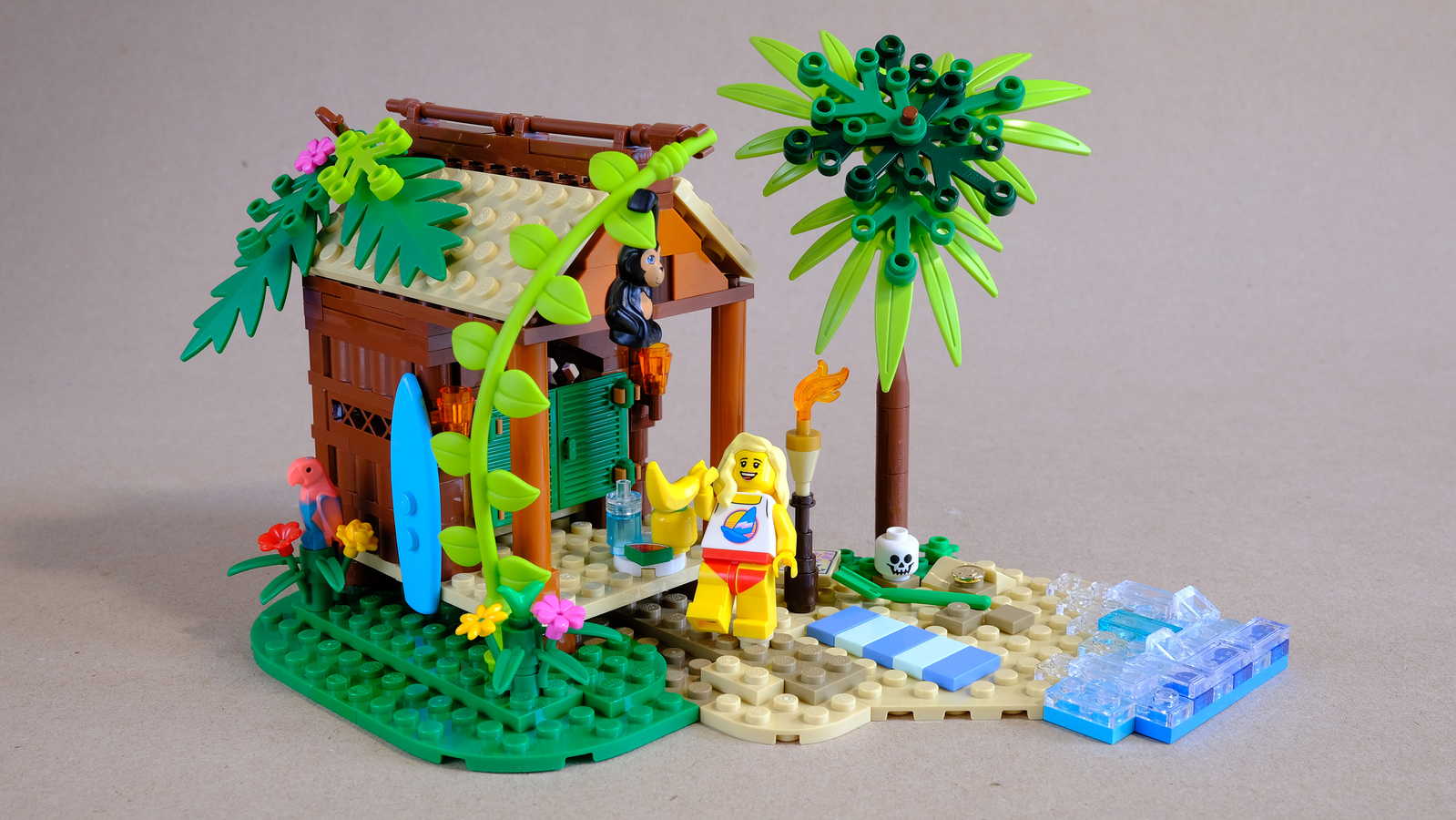 Lego discount tropical island