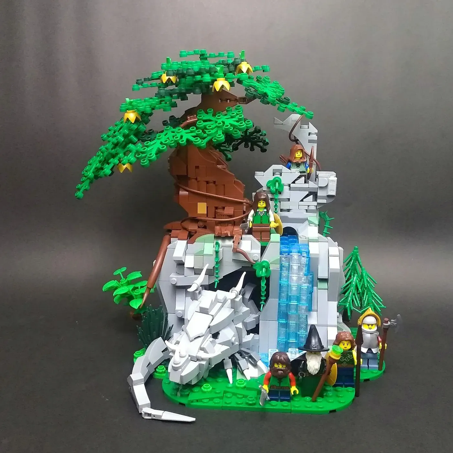 LEGO IDEAS 50 years of Dungeons & Dragons! An Adventure Begins