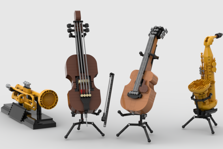 LEGO IDEAS Music to our ears! Musical Instruments