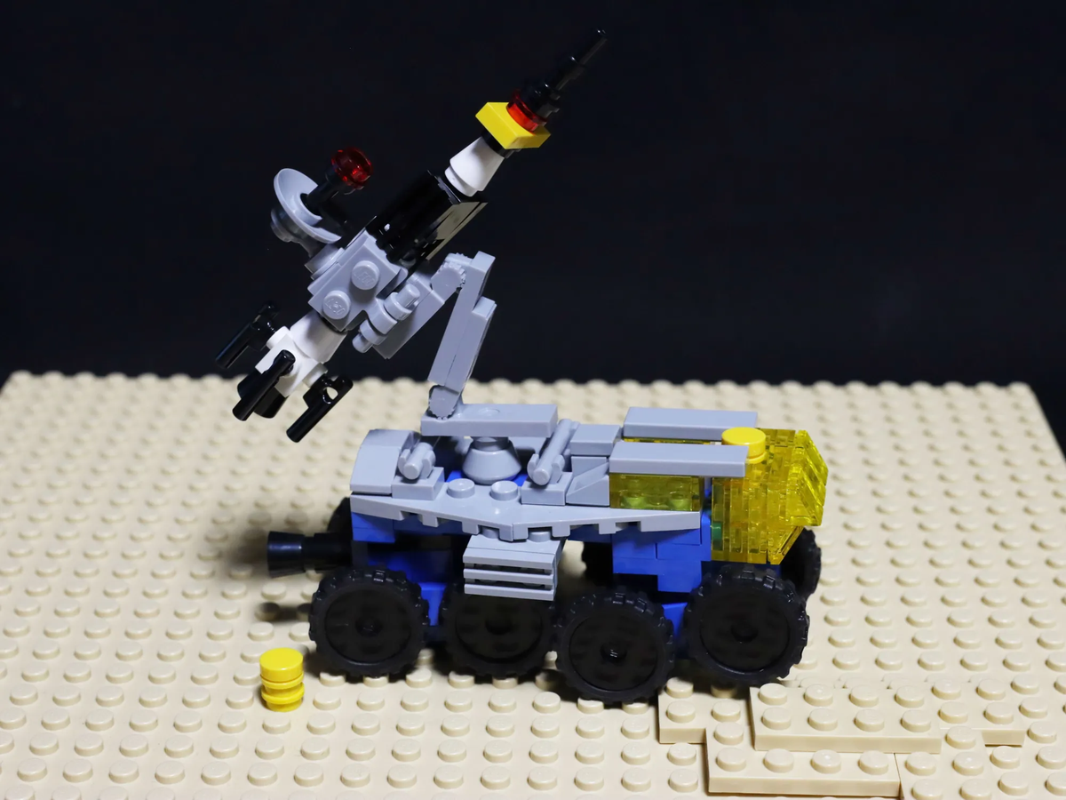 Lego mobile best sale rocket transport