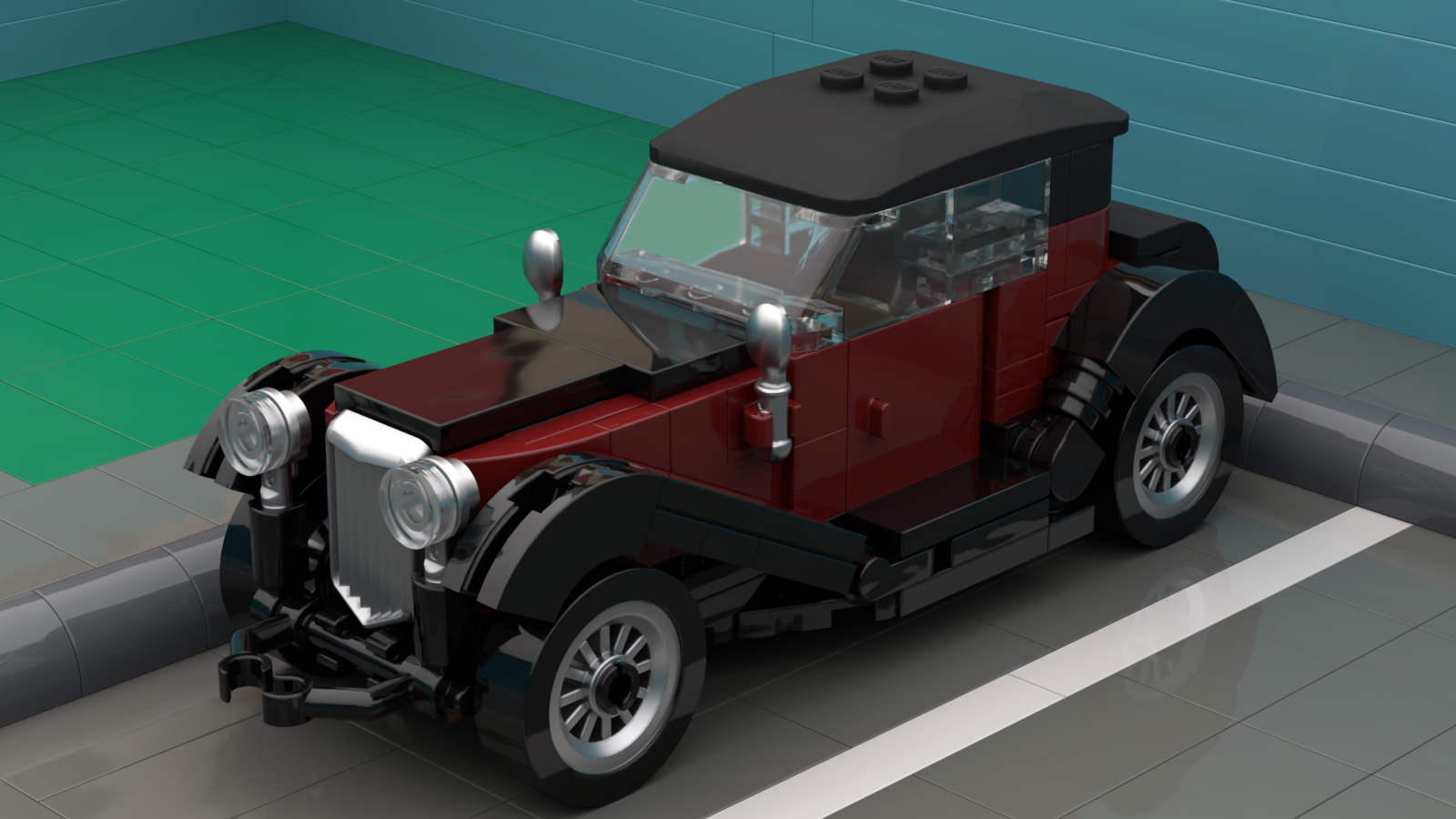 Lego cheap vintage car