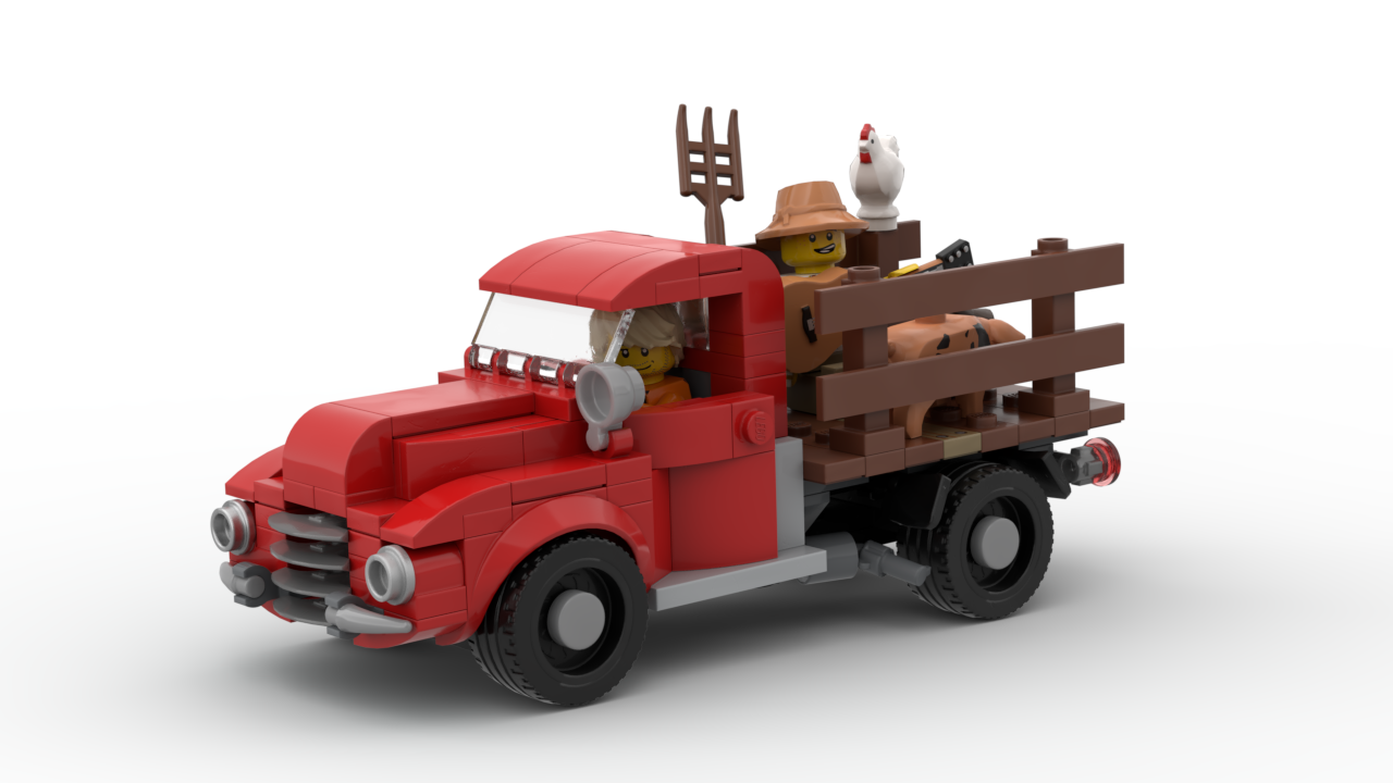 LEGO IDEAS Build a Vintage car to cruise the streets of LEGO