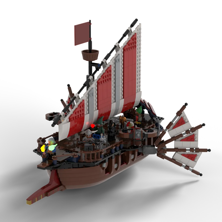 Lego store flying boat