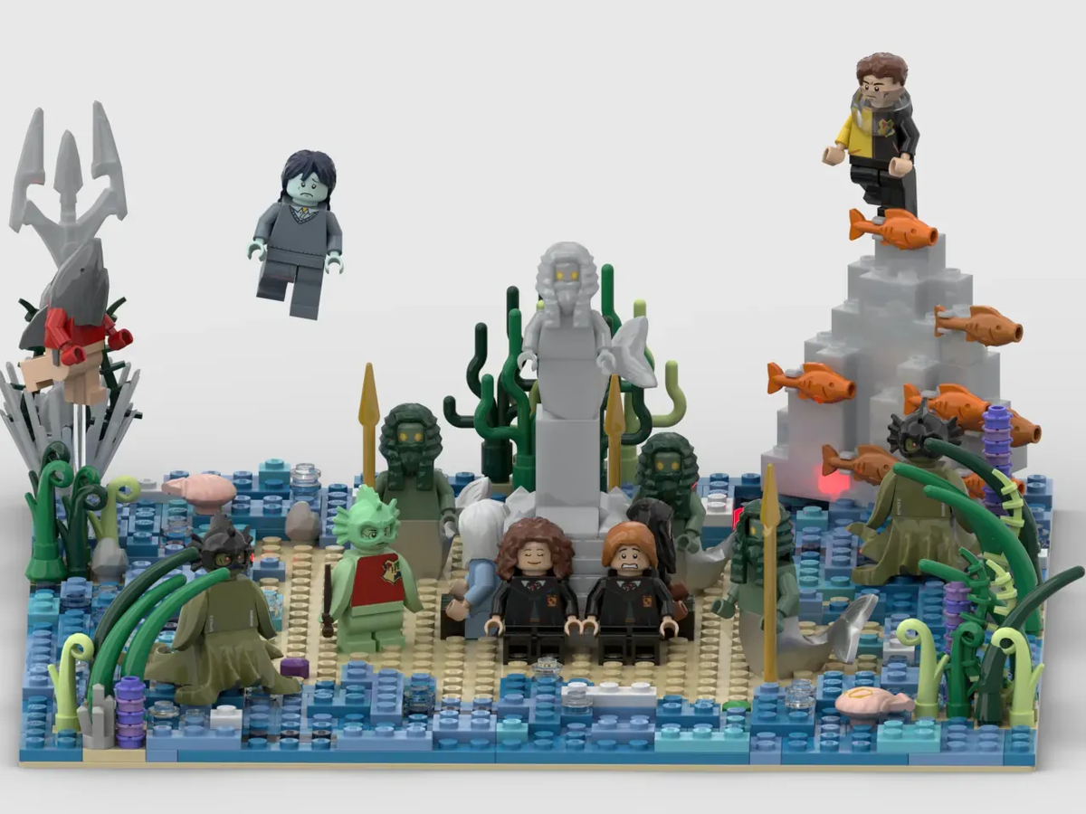 Lego harry potter lake hot sale task