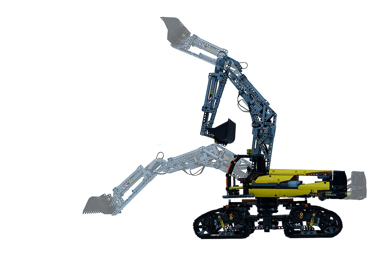 Lego technic volvo discount excavator