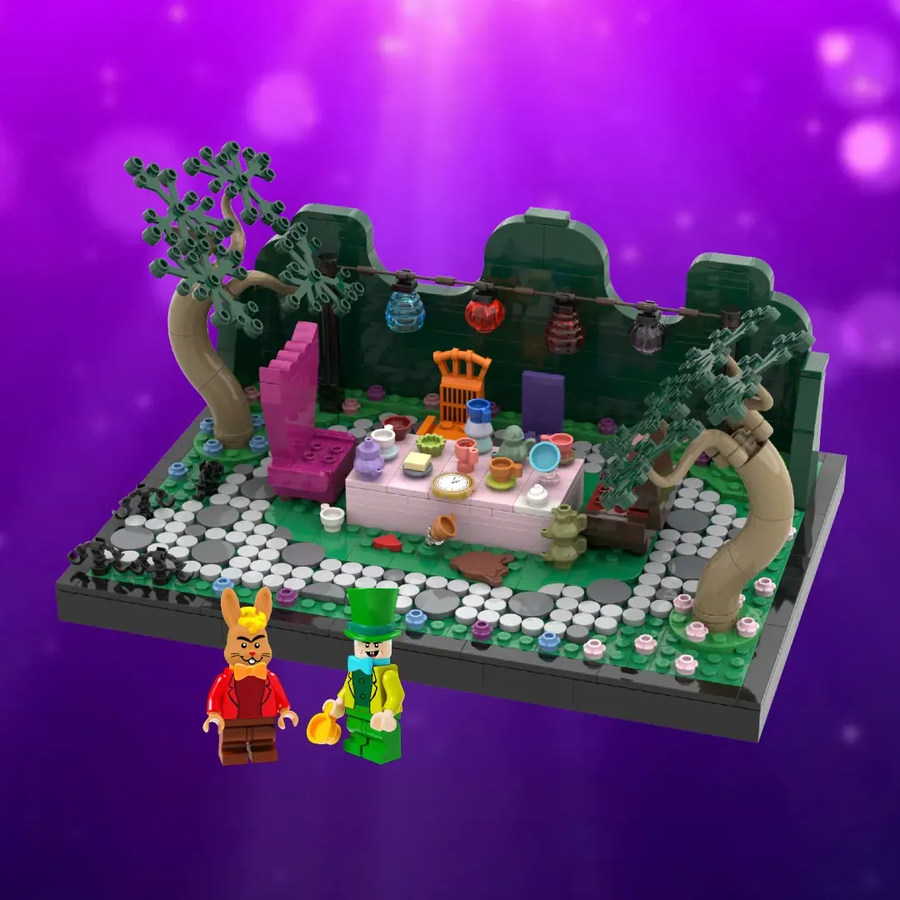 32 Lego Alice In Wonderland and Through the Looking Glass ideas