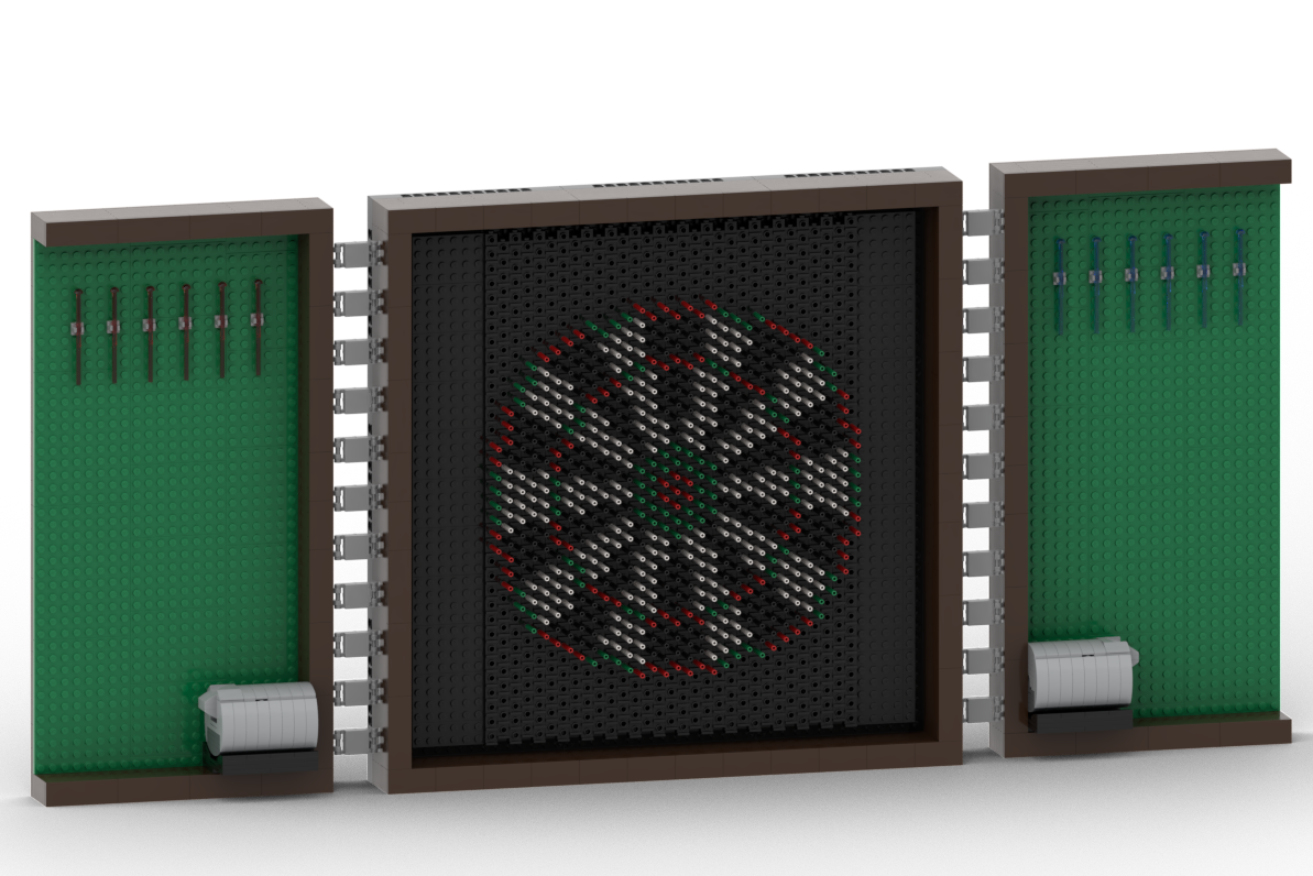 Lego dart online board