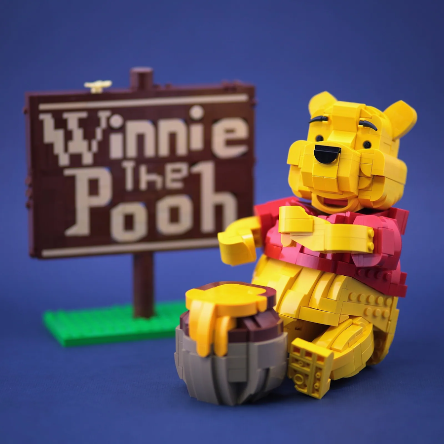 Winnie the pooh online brickheadz