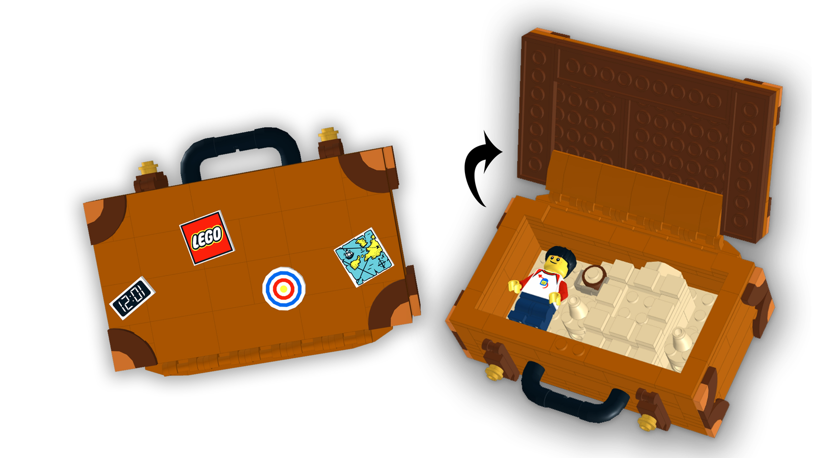 Suitcase lego hot sale