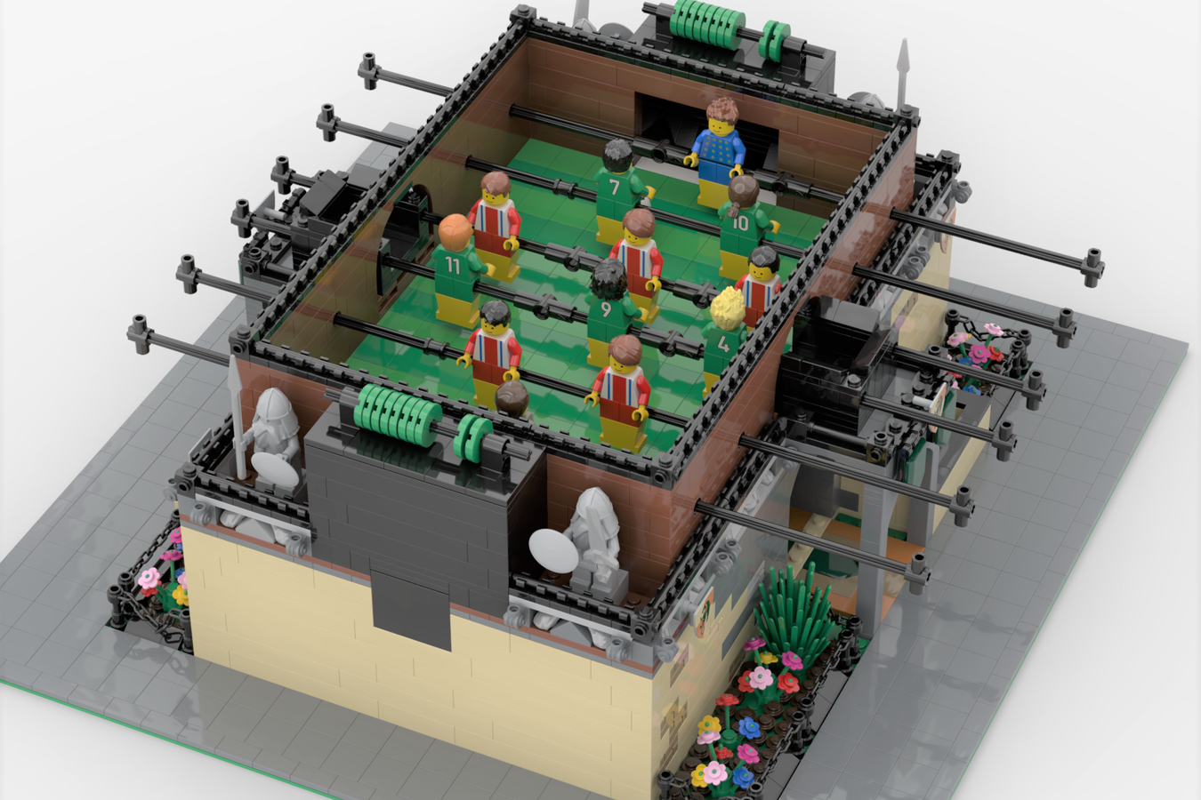 LEGO IDEAS We love sports! Foosball Table