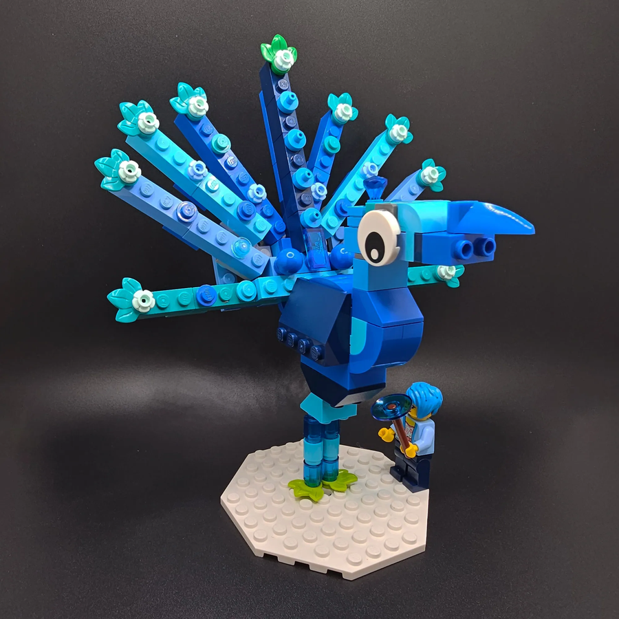 Peacock lego set hot sale