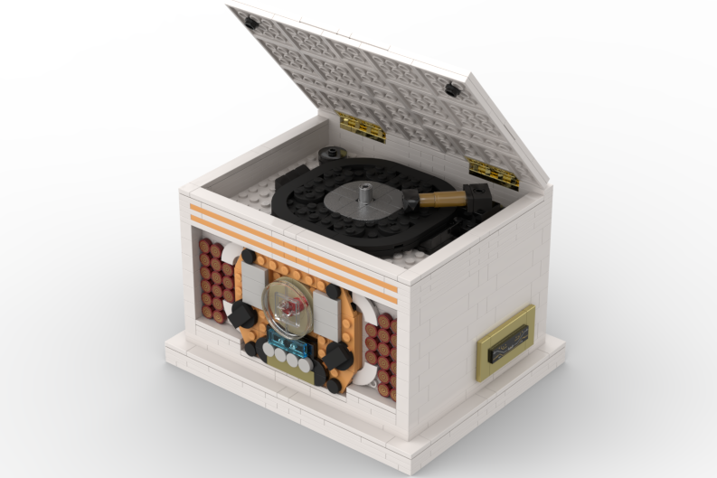 LEGO IDEAS Music to our ears! Turntable Record Player
