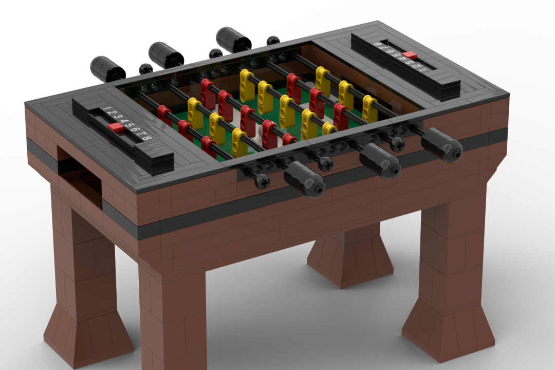 LEGO IDEAS We love sports! Playable and Convertible Foosball and