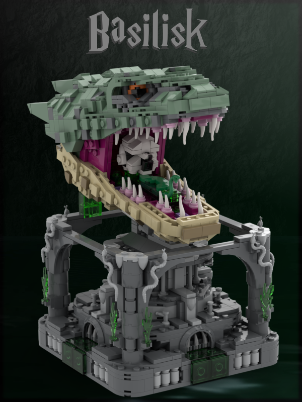  Harry Potter Chamber of Secrets: LEGO Basilisk