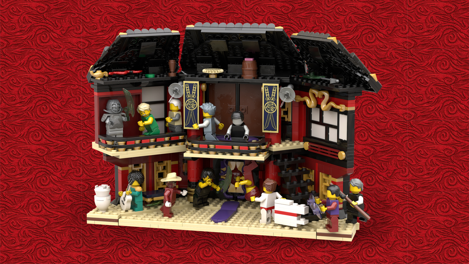 Lego ninjago best sale chen sets