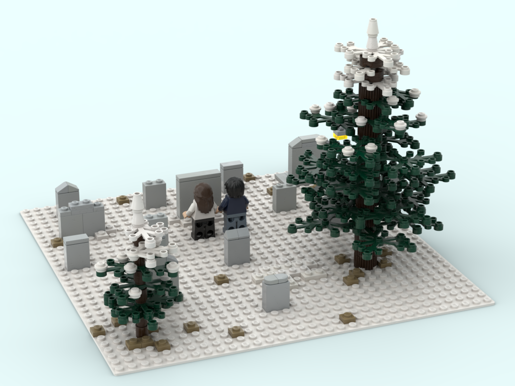 LEGO IDEAS Recreating a Magical Harry Potter™ Holiday Scene! Godric