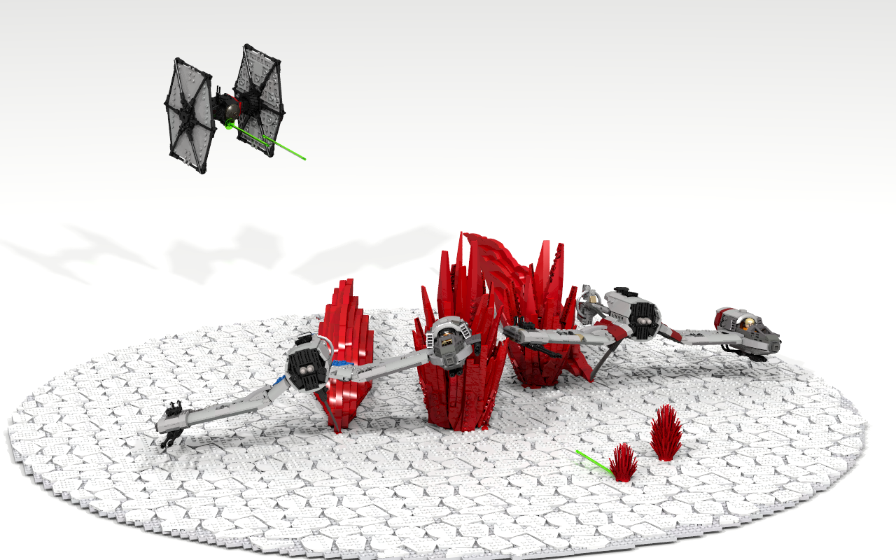 Lego battle of discount crait