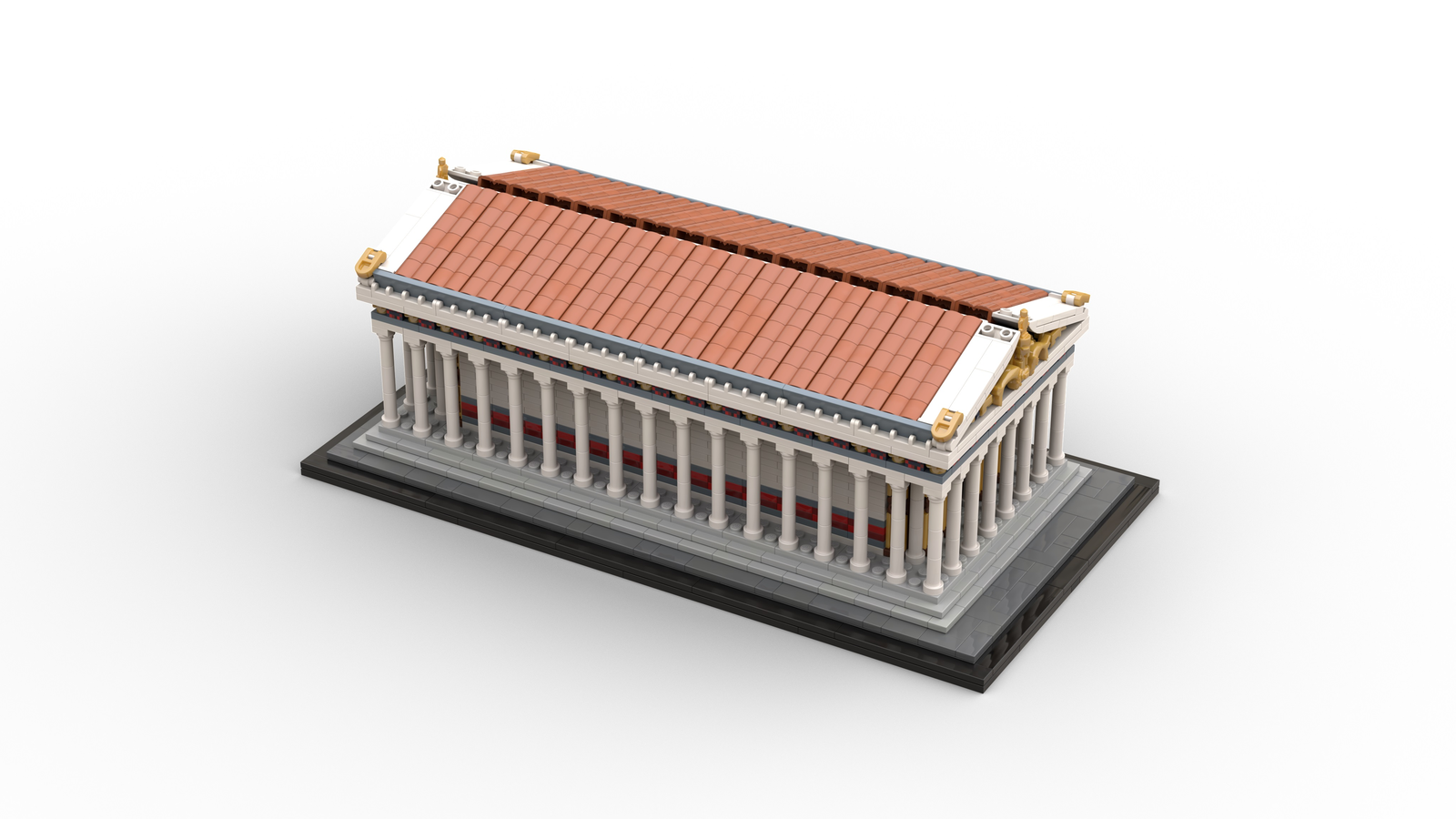 Lego architecture hot sale parthenon