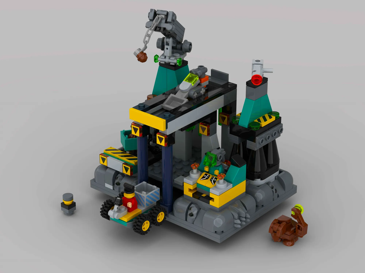 Lego system best sale rock raiders