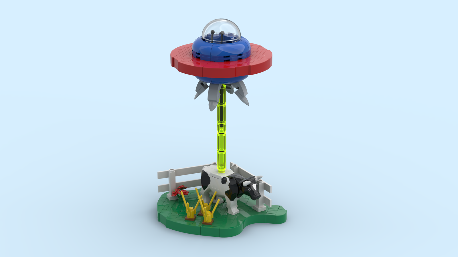 Lego 2025 ufo abduction