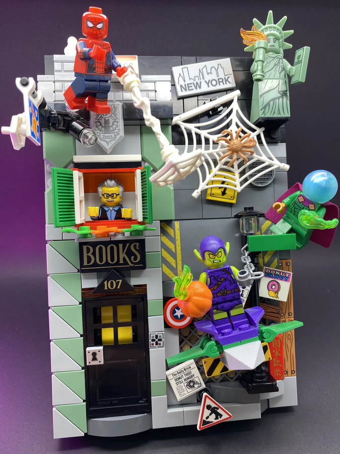 LEGO IDEAS - Your friendly neighborhood comic book hero! - Brick: Rescue of Stan  Lee