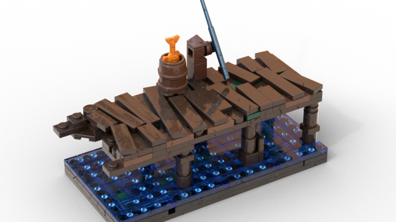 LEGO IDEAS - Do you want to go to the seaside? - Old Fishing Dock