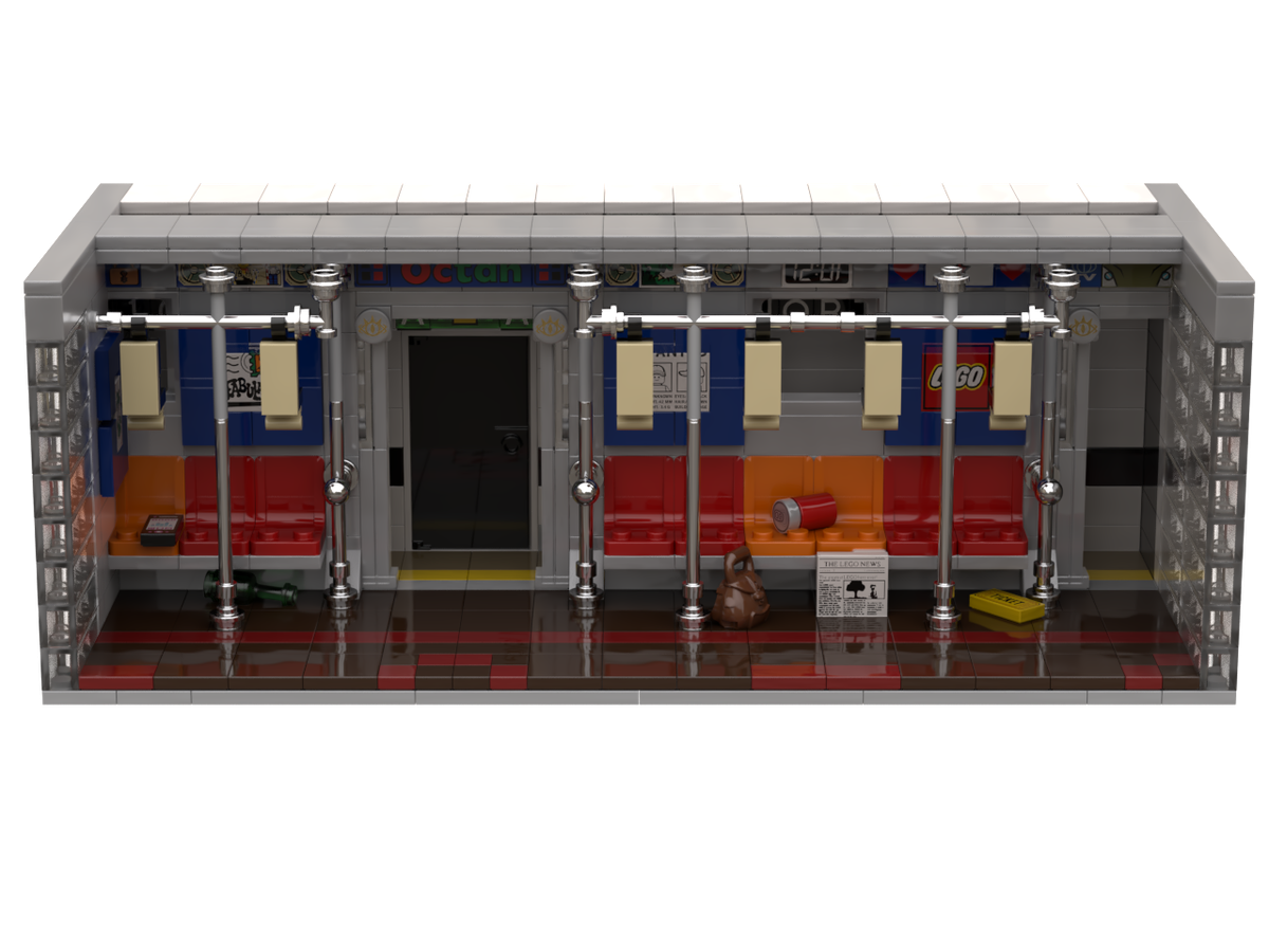 Lego underground train online