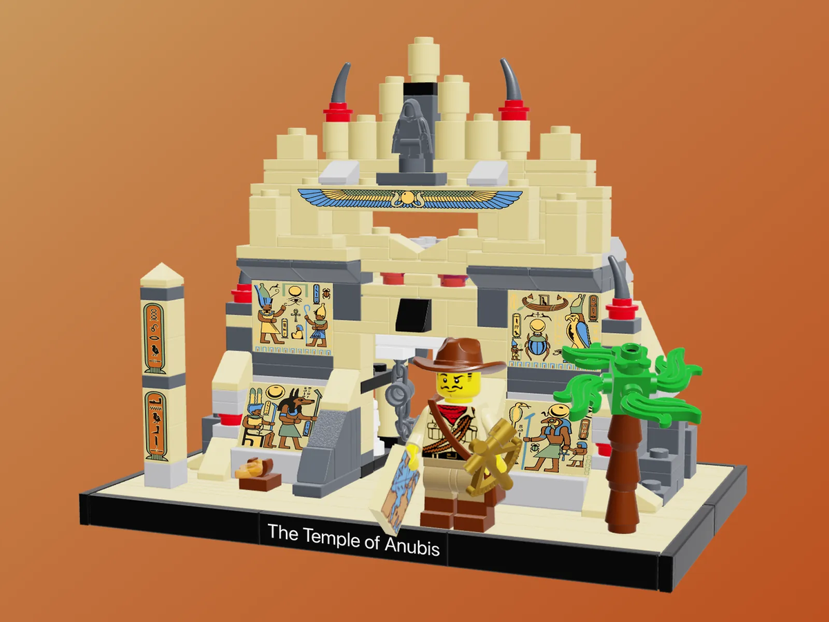 Lego outlet anubis temple