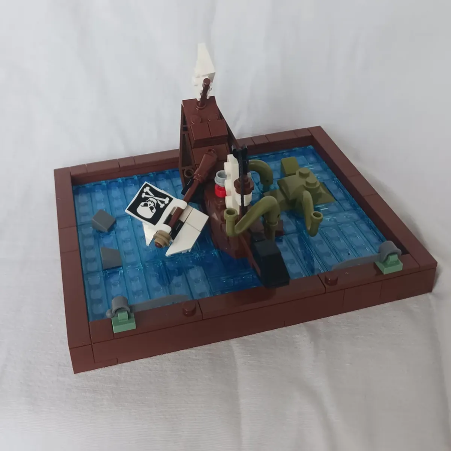 LEGO IDEAS 90th Anniversary Pirate Theme Celebrations Kraken