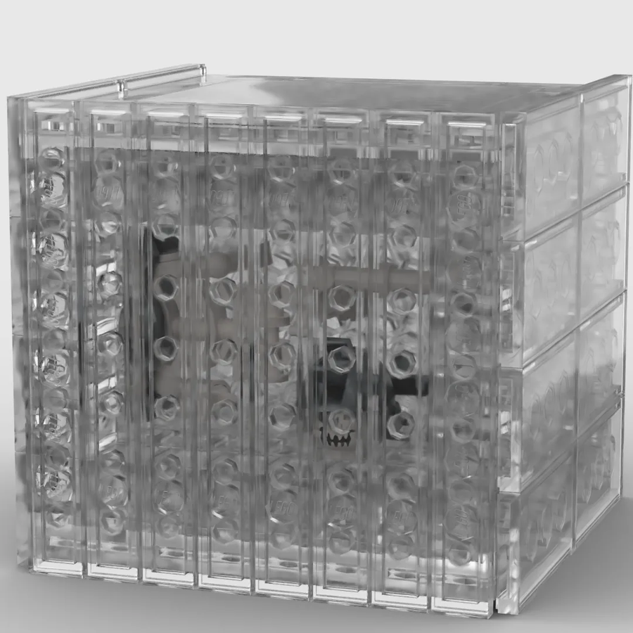 LEGO IDEAS 50 years of Dungeons & Dragons! Gelatinous Cube and Skeleton