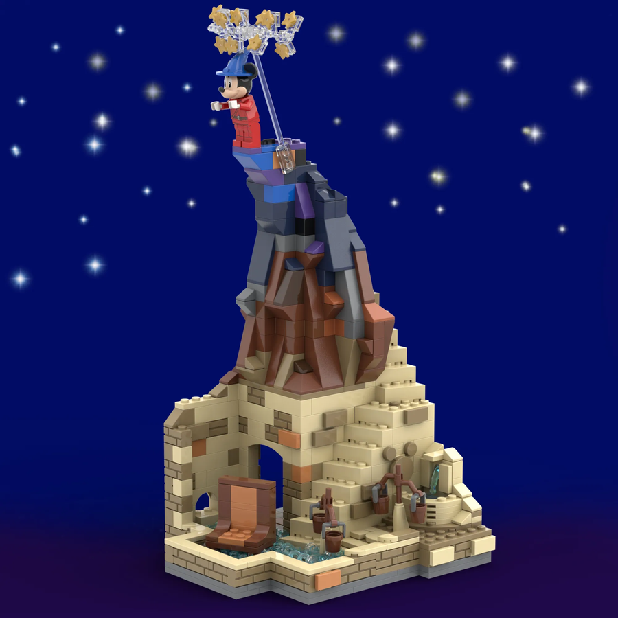 LEGO IDEAS - 100 years of fairytales! - Fantasia Sorcerer Mickey Mouse