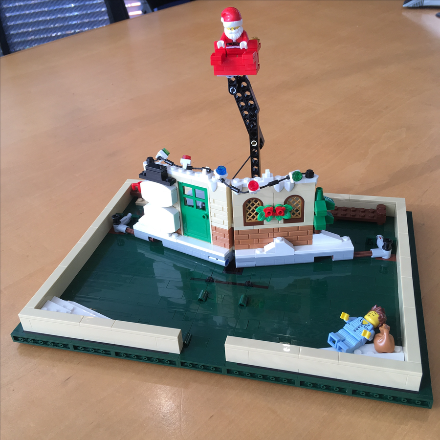 Night Before Christmas Lego 