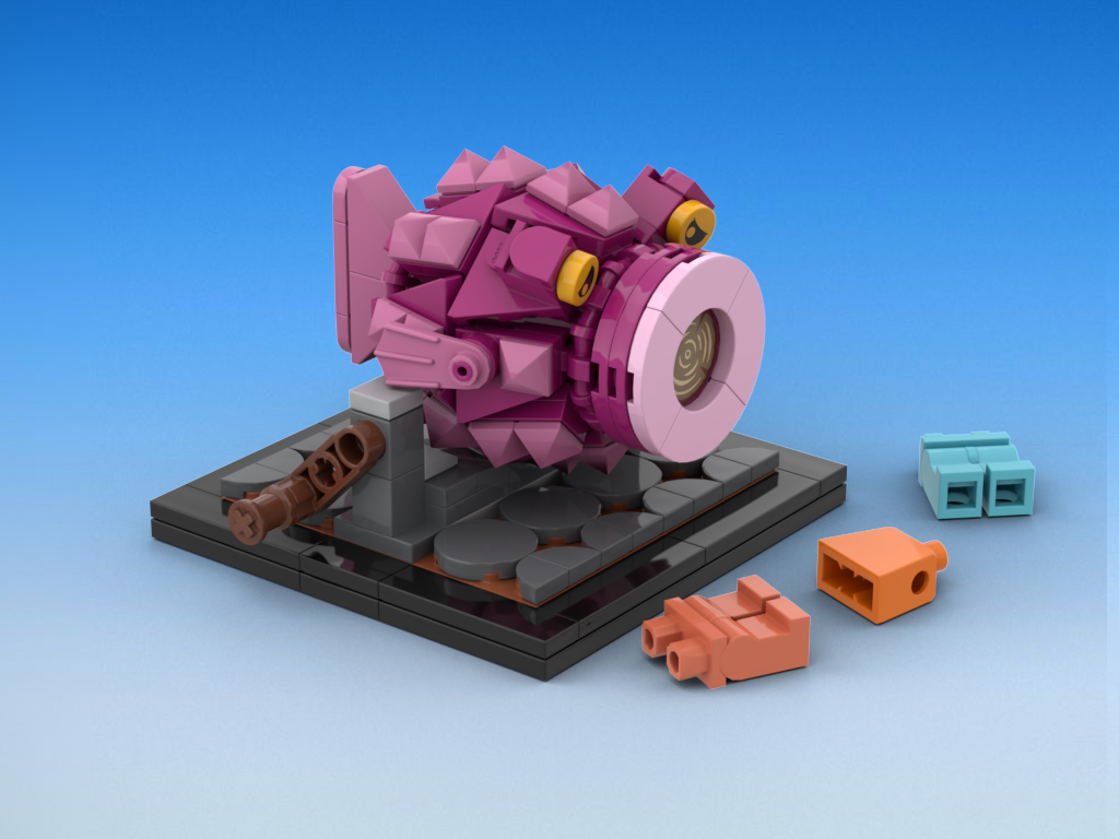 lego puffer fish