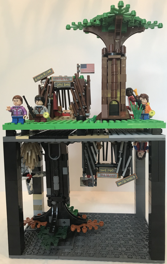 Stranger things 2024 lego castle byers