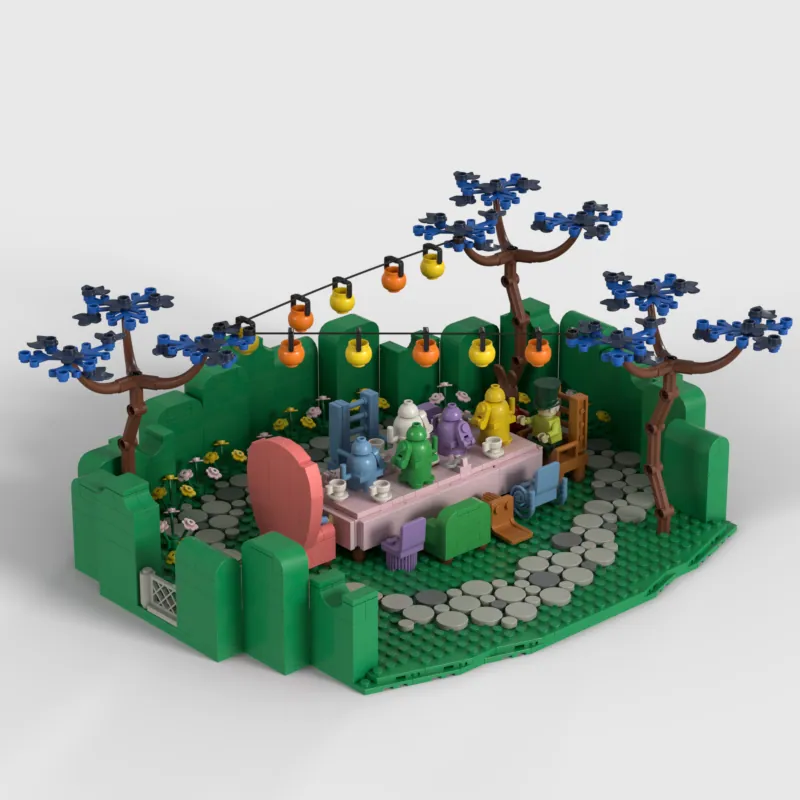 LEGO IDEAS - Alice in Wonderland - Mad Hatter's Tea Party