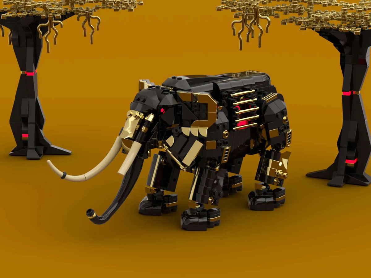 Lego discount war elephant