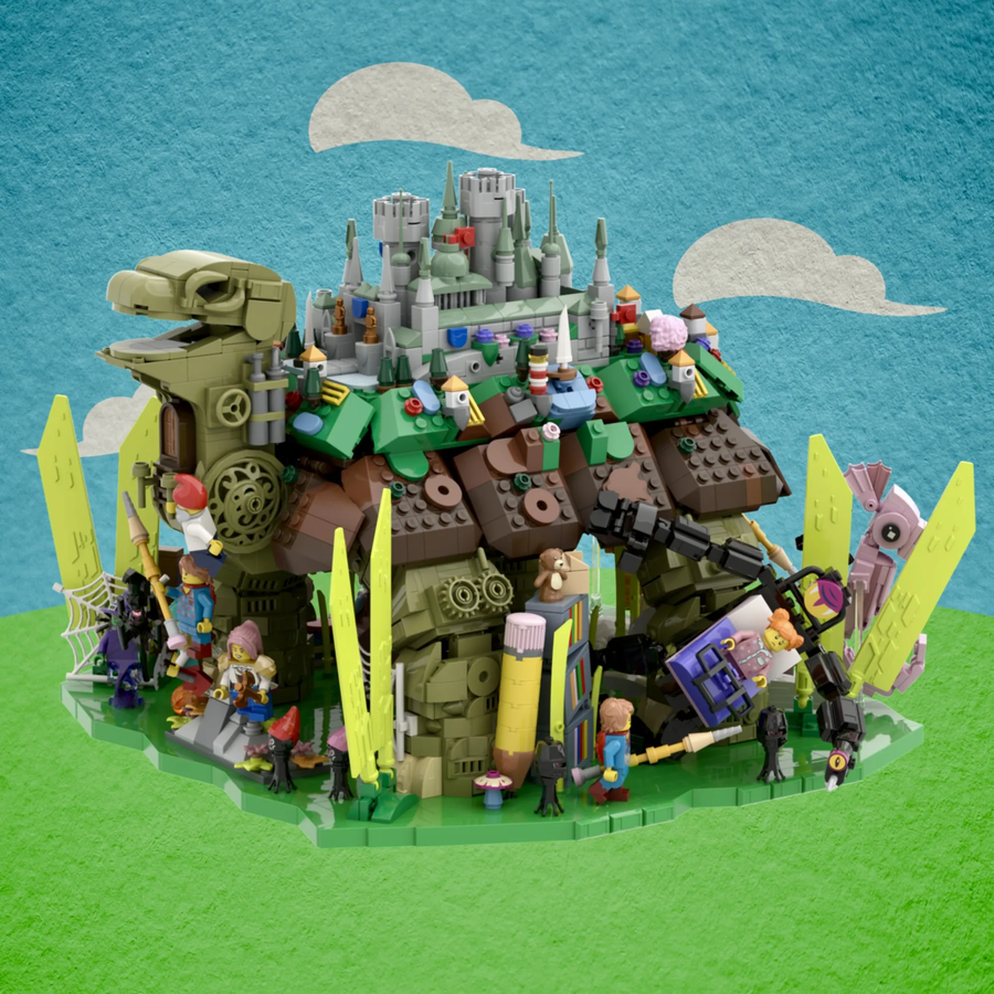 LEGO IDEAS Embrace the Power of Dreams Build Your Ultimate LEGO DREAMZzz Diorama Tortoise Kingdom NightmareZzz 360 Diorama