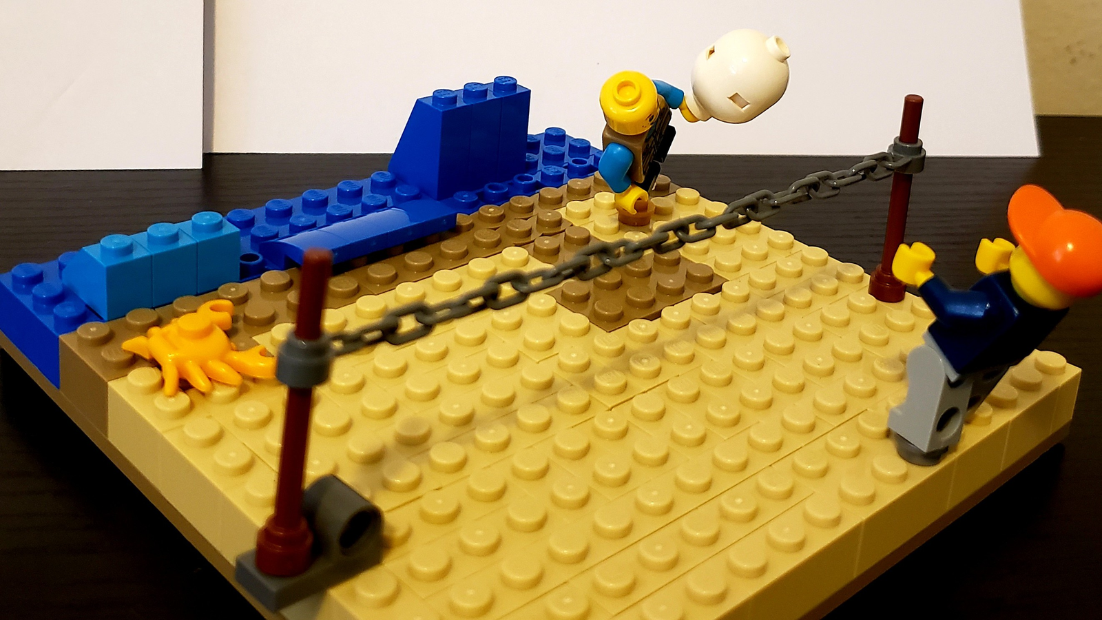 LEGO IDEAS Do you want to go to the seaside? Volleyball at the Beach