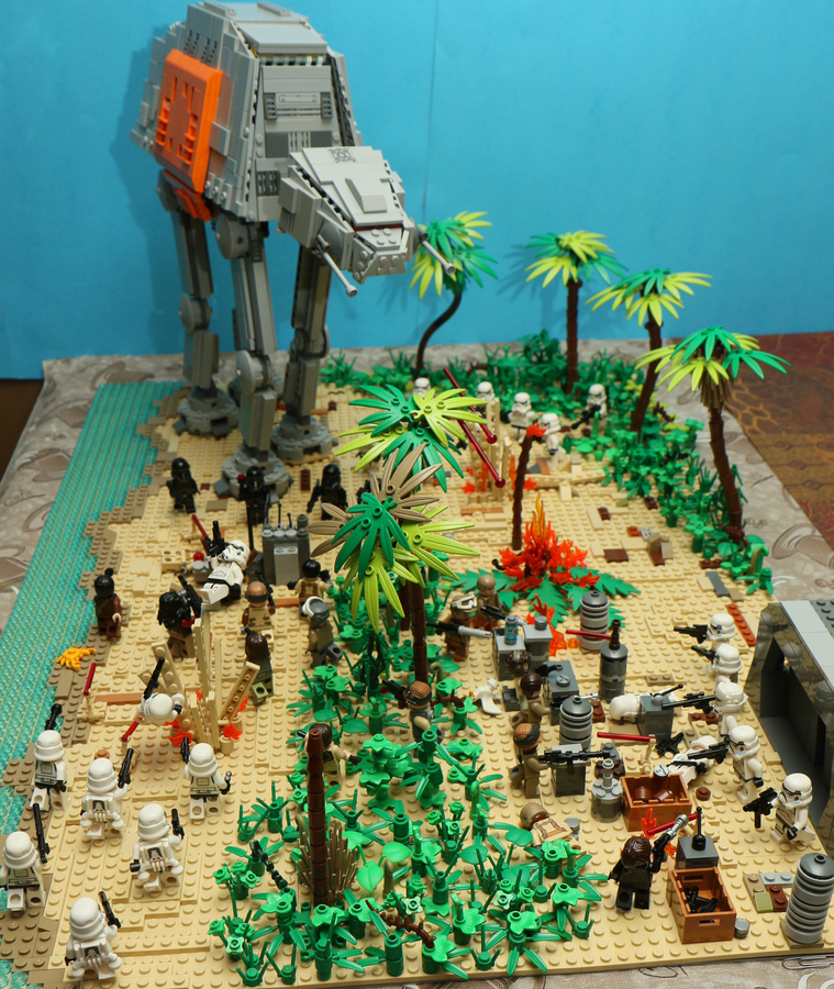 LEGO MOC Star Wars: La Batalla de Scarif - CazaBricks: Noticias