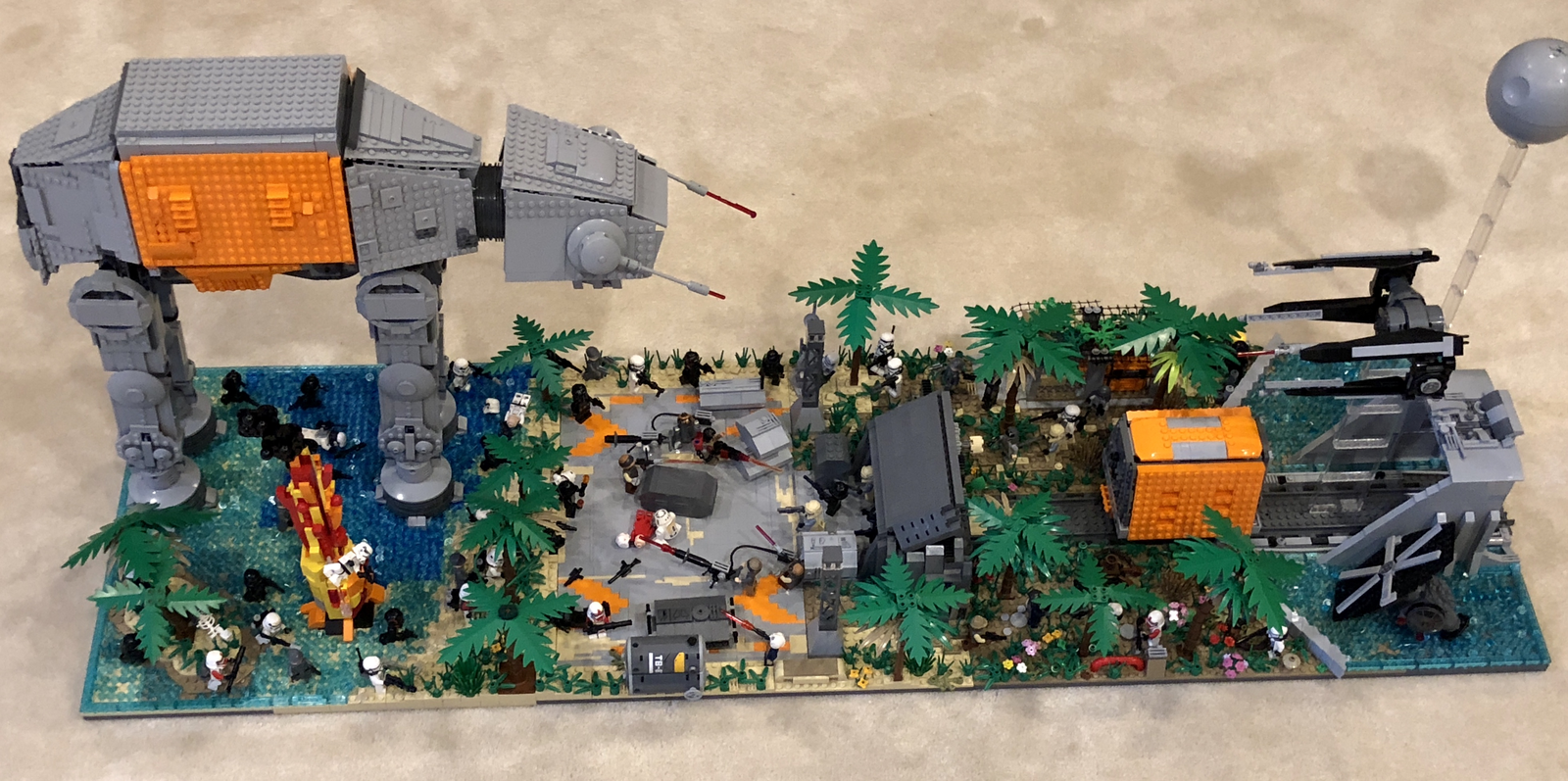 Lego scarif sale