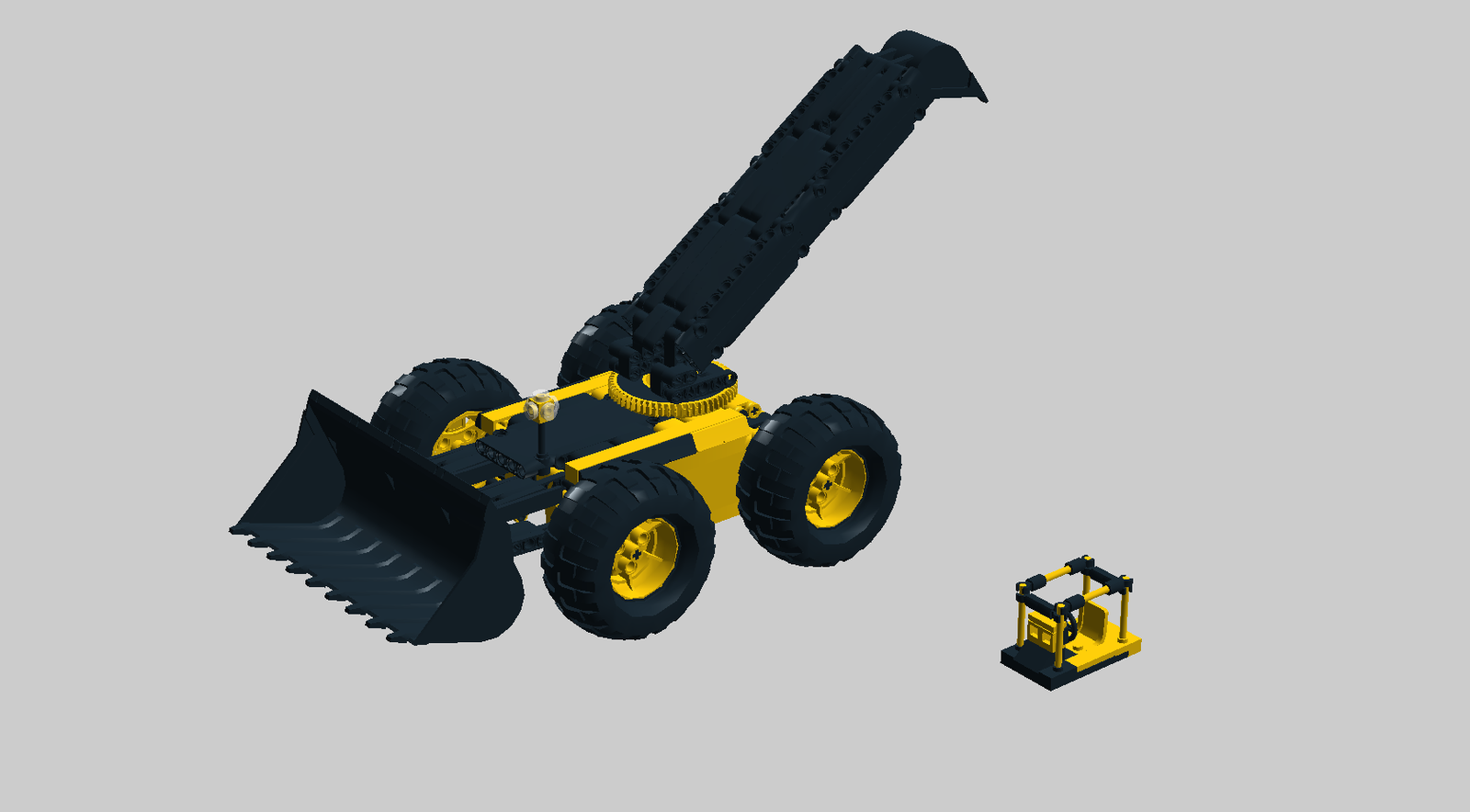 LEGO IDEAS Build the construction machines of the future! Remote