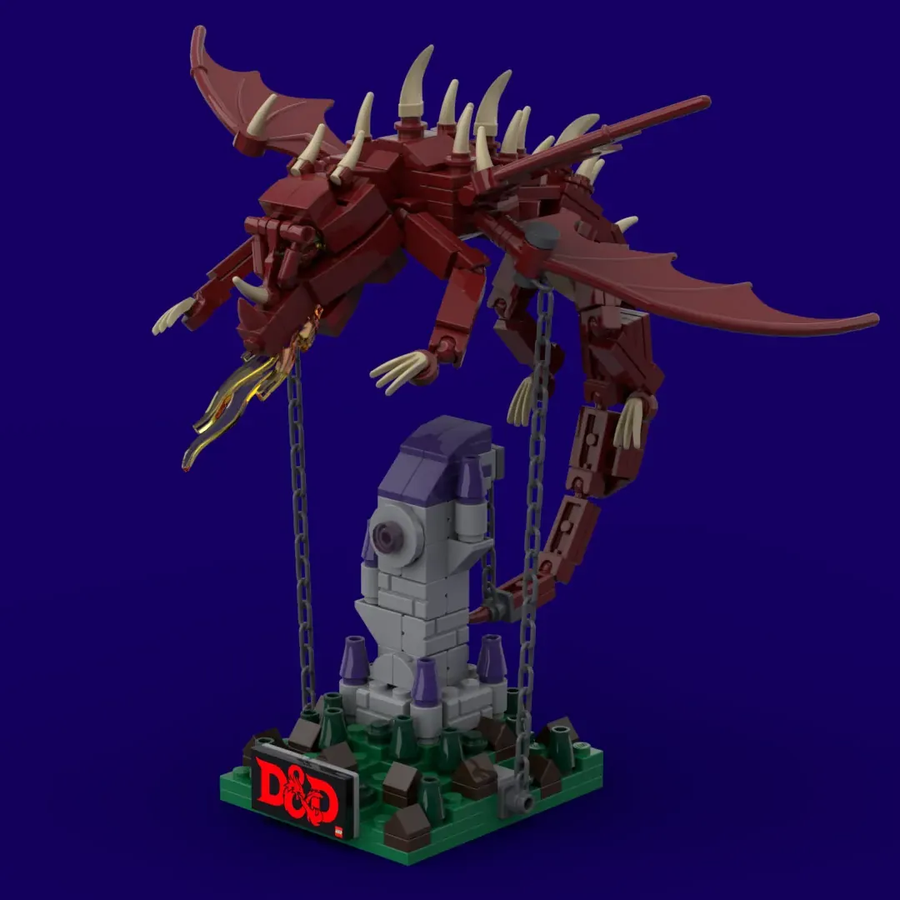 Lego tensegrity dragon new arrivals