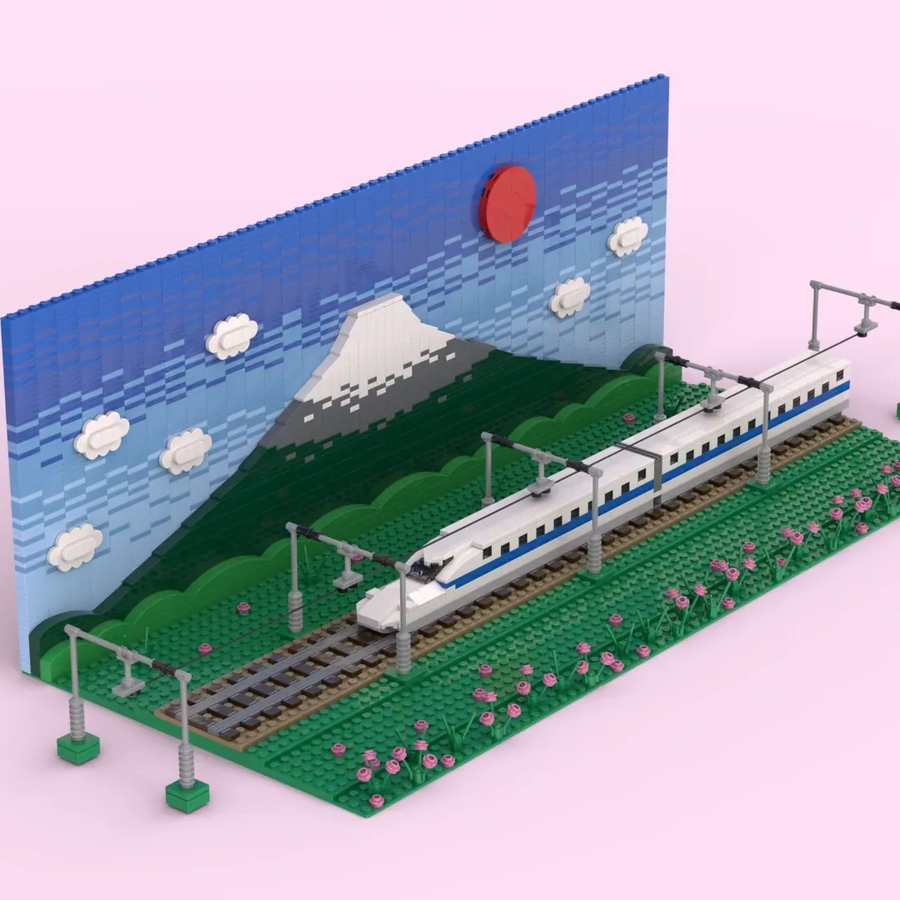 Lego discount shinkansen train