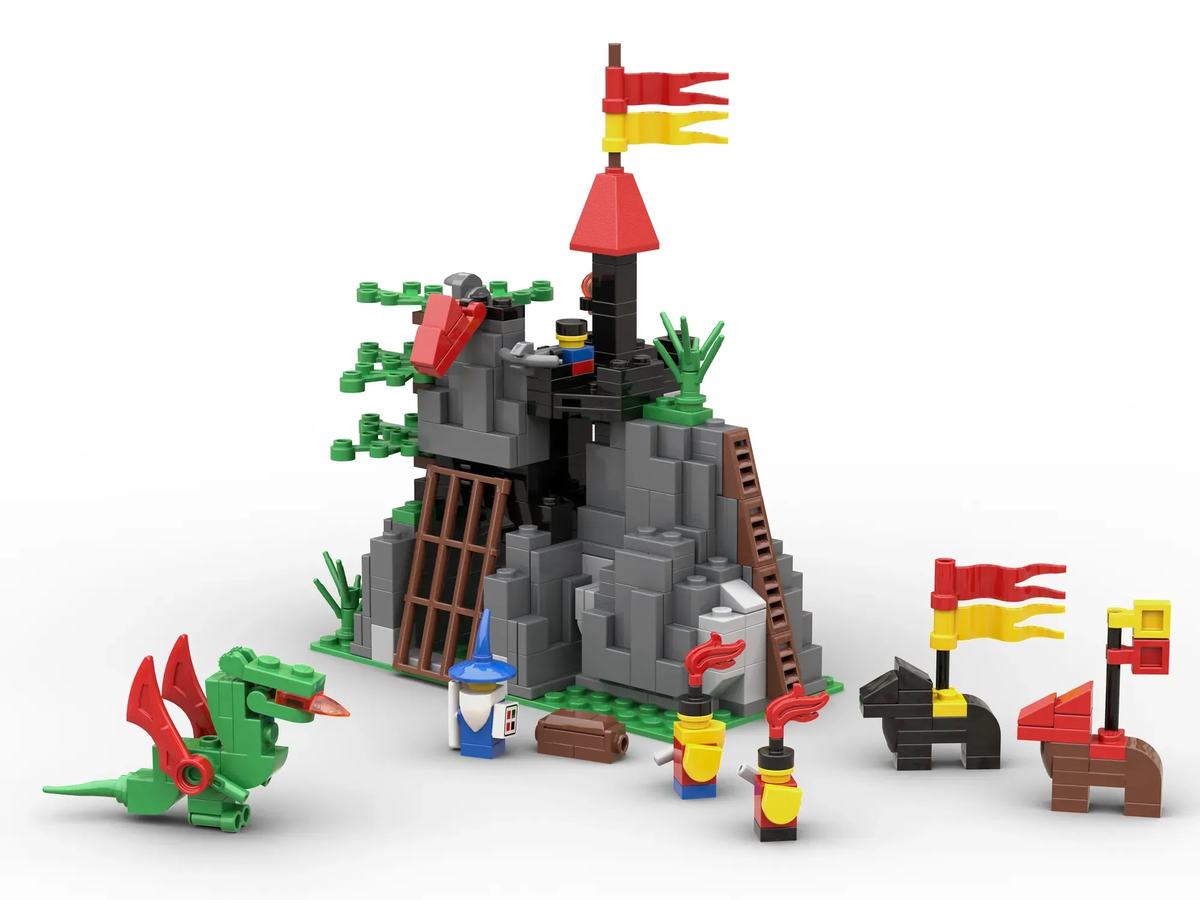 Lego discount dragon cave