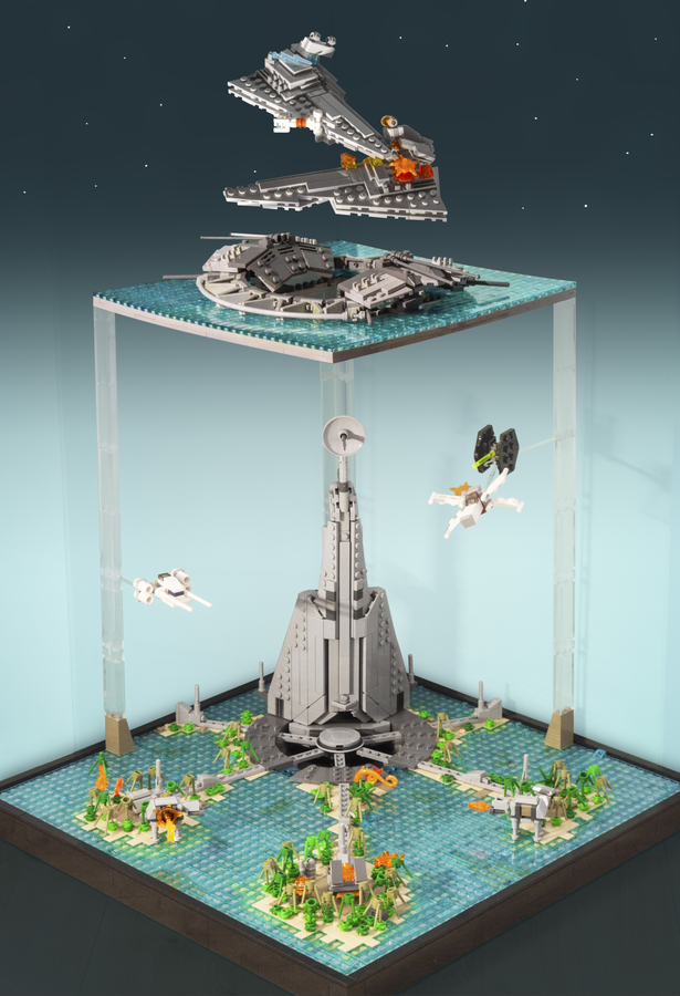 Lego best sale space battle