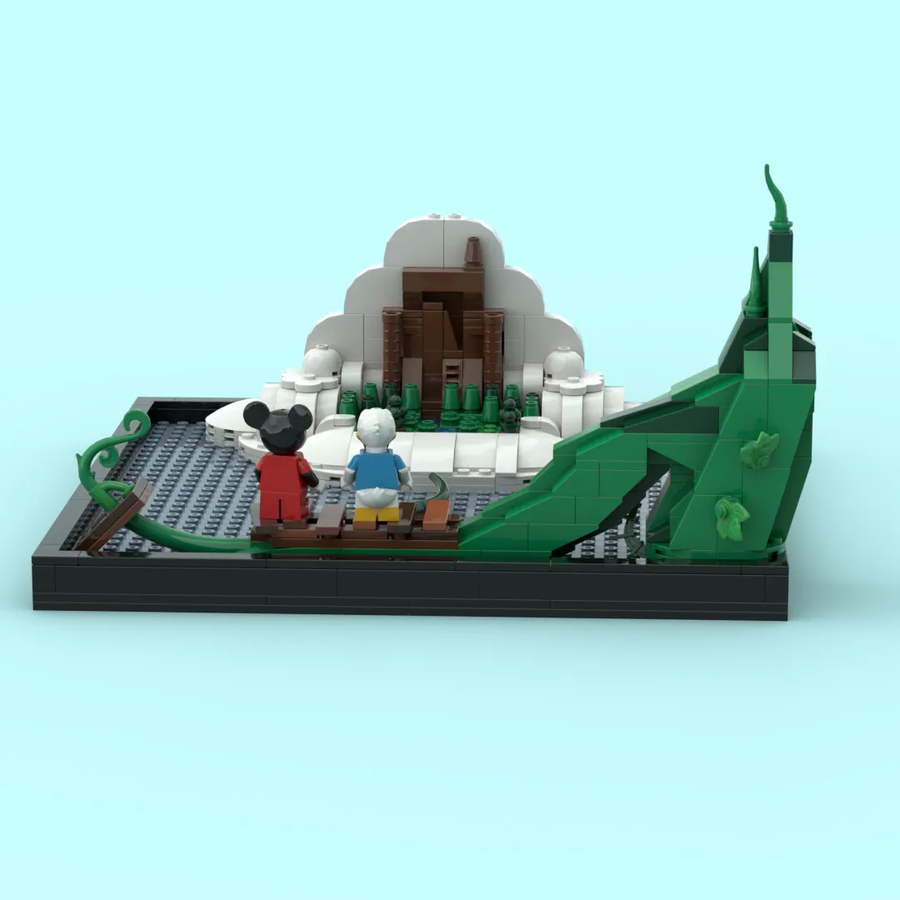 LEGO IDEAS - 100 years of fairytales! - Stitch's Spaceship: The Red One